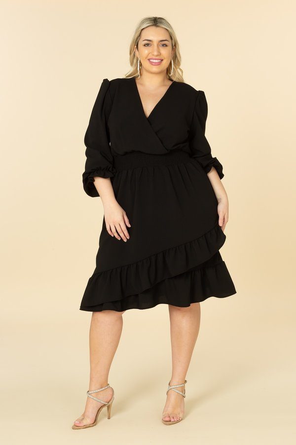 Women Karen T Dress 9011 Black