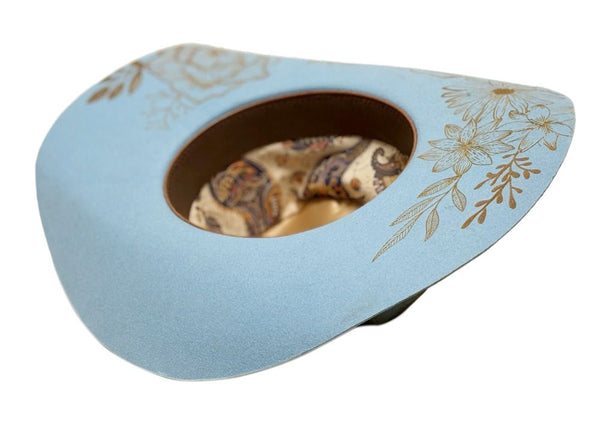 Men Cowboy Hat 7142 Blue