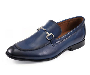 Men Dress Shoes-MARCO NAVY