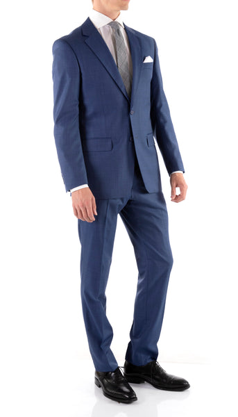 Men's Premium 2pc Wool Slim Fit Suit-Mason Slate