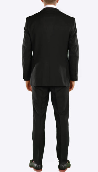 Men 2 Piece Regular fit Suit Ford Black