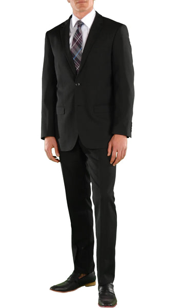 Men 2 Piece Regular fit Suit Ford Black