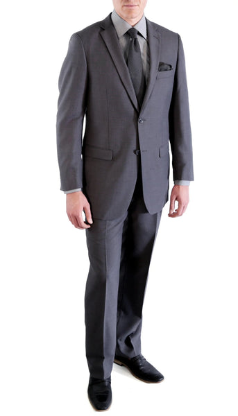 Men 2 Piece Regular fit Suit Ford Charcoal