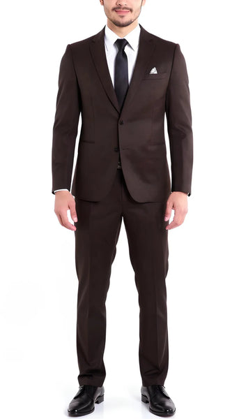 Men 2 Piece Suit Belmont Notch