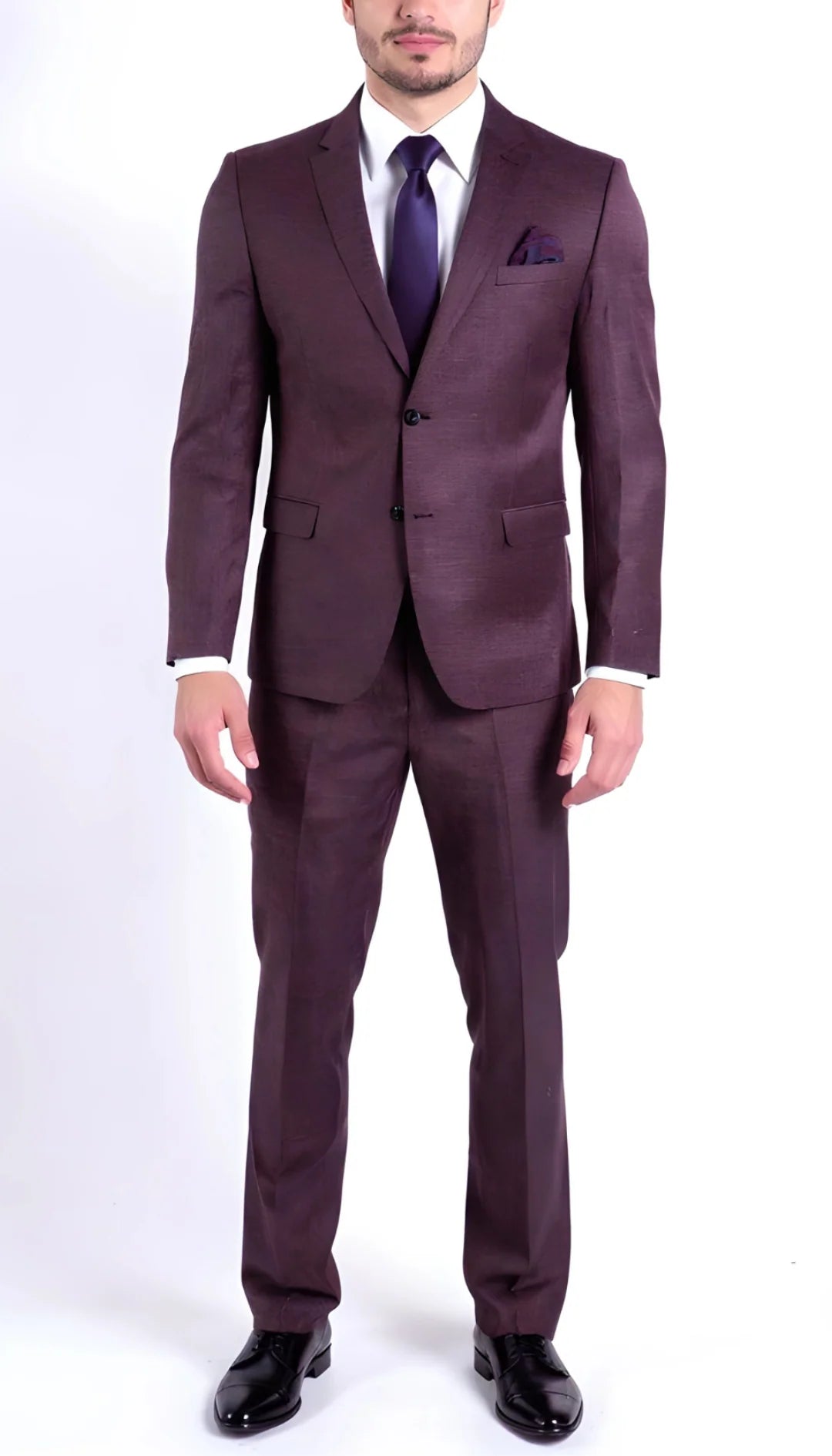 Men 2 Piece Suit Nelson Red