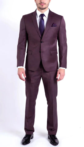 Men 2 Piece Suit Nelson Red