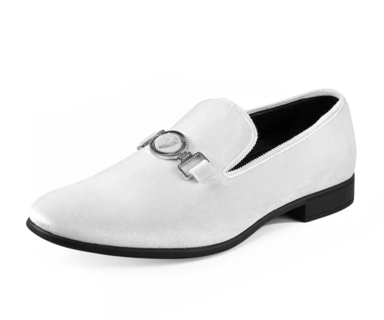 Men Dress Shoe Antonio White