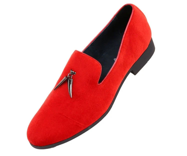 Men Dress Shoe Heath Red