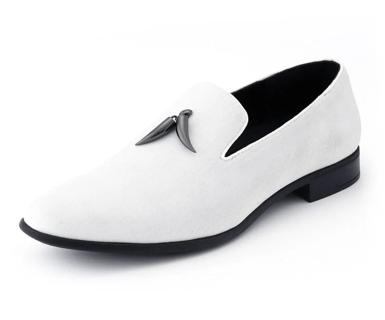 Men Dress Shoe Heath White