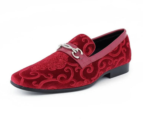 Men Dress Shoe Throne Red