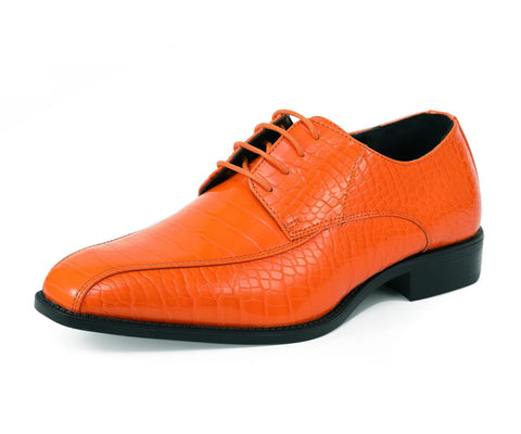 Men Dress Shoes Harvey Orange