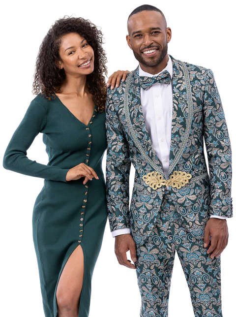 Men Ej Samuel Suit-JP124 Blue