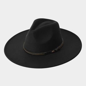 Men Panama Hat BDF-3362 Black