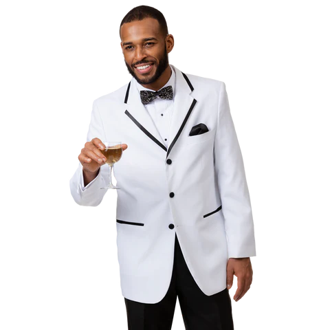 Men Tuxedo TUX108 White