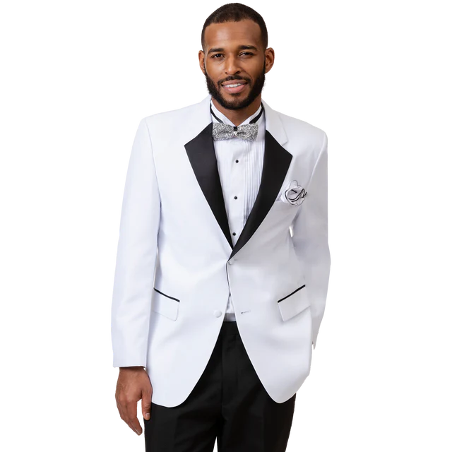 Men Tuxedo TUX112 White
