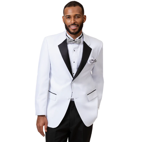 Men Tuxedo TUX112 White