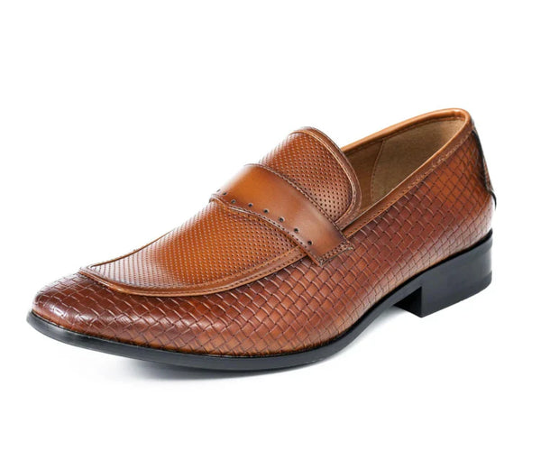 Men's Dress Shoe Wren Tan - Church Suits For Less