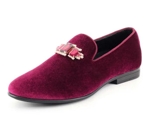 Men's Dress Shoes- Fabio Burgundy