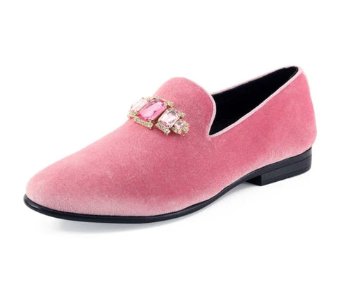 Men's Dress Shoes- Fabio Pink