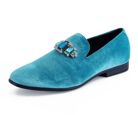 Men's Dress Shoes- Fabio Turquoise