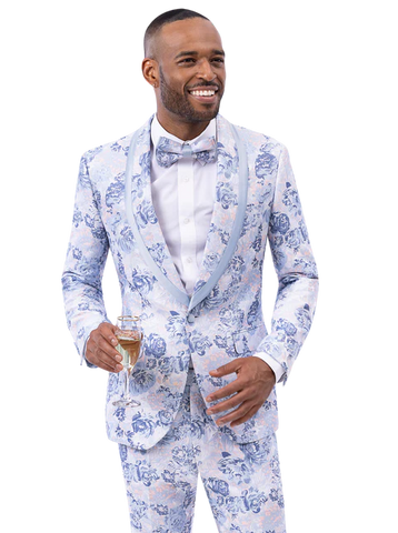 Men's Ej Samual Suit JP127 Blue