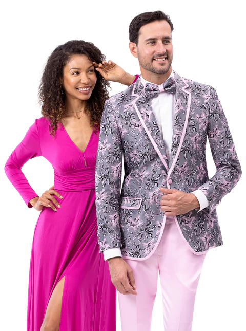 Men's Ej Samual Suit JP129 Gray