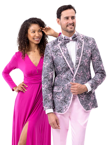 Men's Ej Samual Suit JP129 Gray