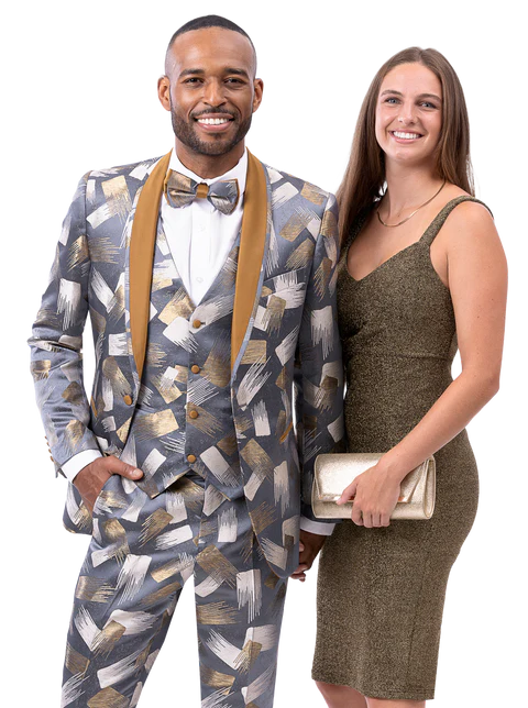 Men's Ej Samual Suit JP130 Gold