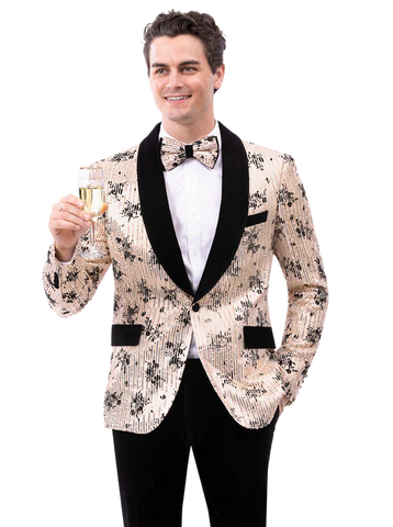Men's Ej Samual Suit JP132 Cream