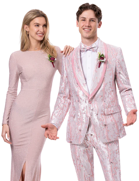 Men's Ej Samual Suit JP137 Pink