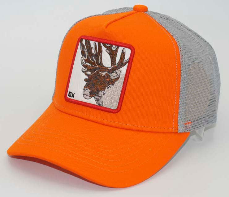 Men's Trucker Hat- Elk