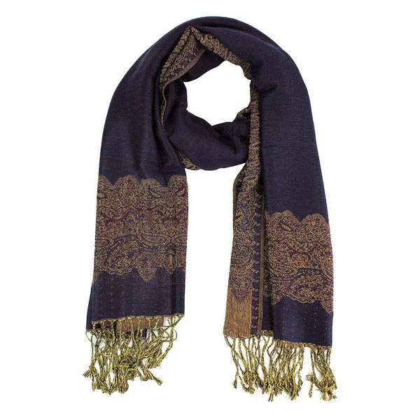 New fashion Shawl Navy S003-04 Navy