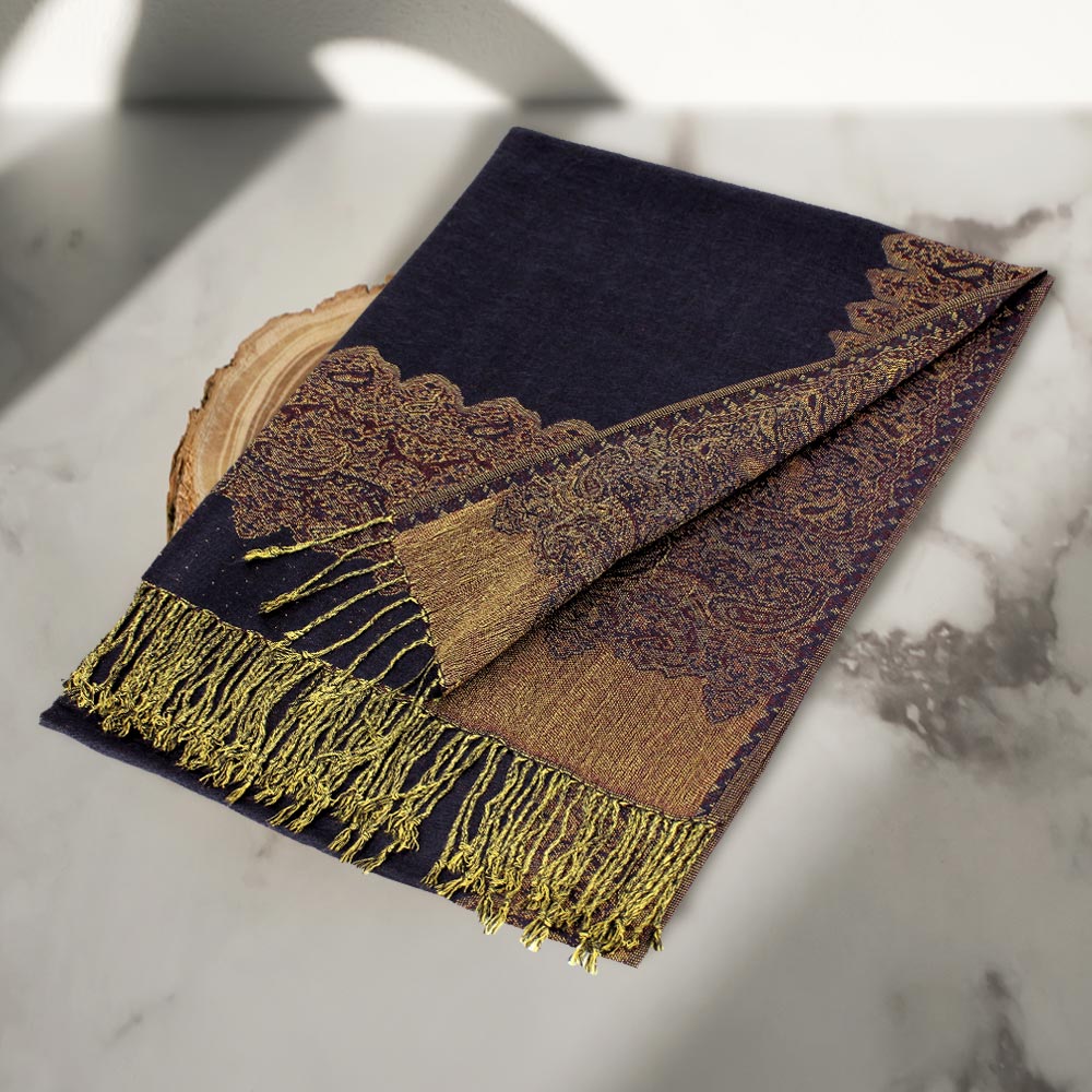 New fashion Shawl Navy S003-04 Navy