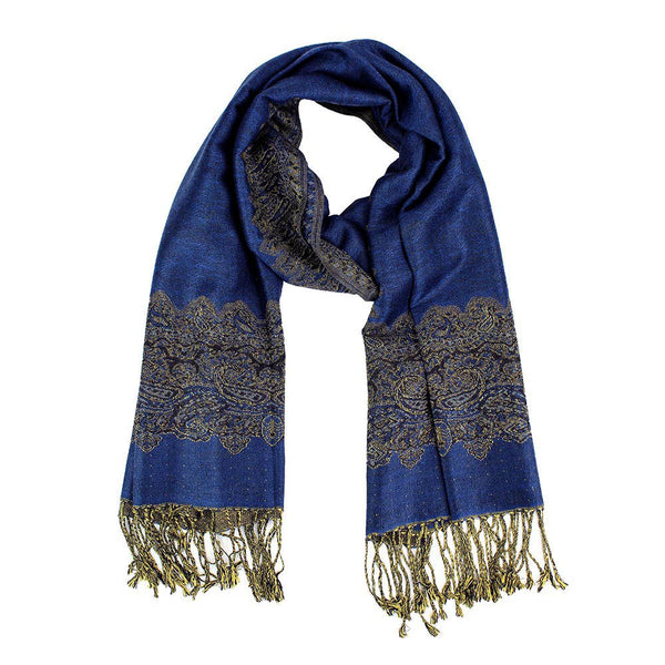 New fashion Shawl S003-10 Blue