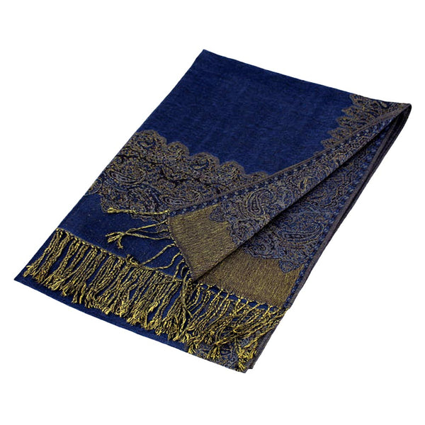 New fashion Shawl S003-10 Blue