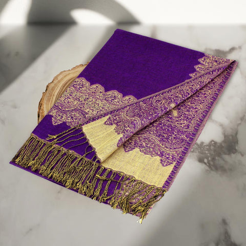 New fashion Shawl S003-17 Purple