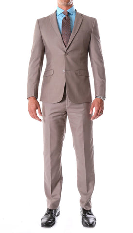 Men's 2 Piece Suit-Oslo Taupe