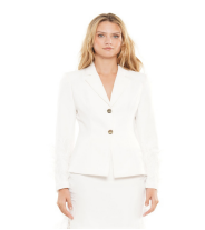 Women Blazer Jacket Why 220066 White