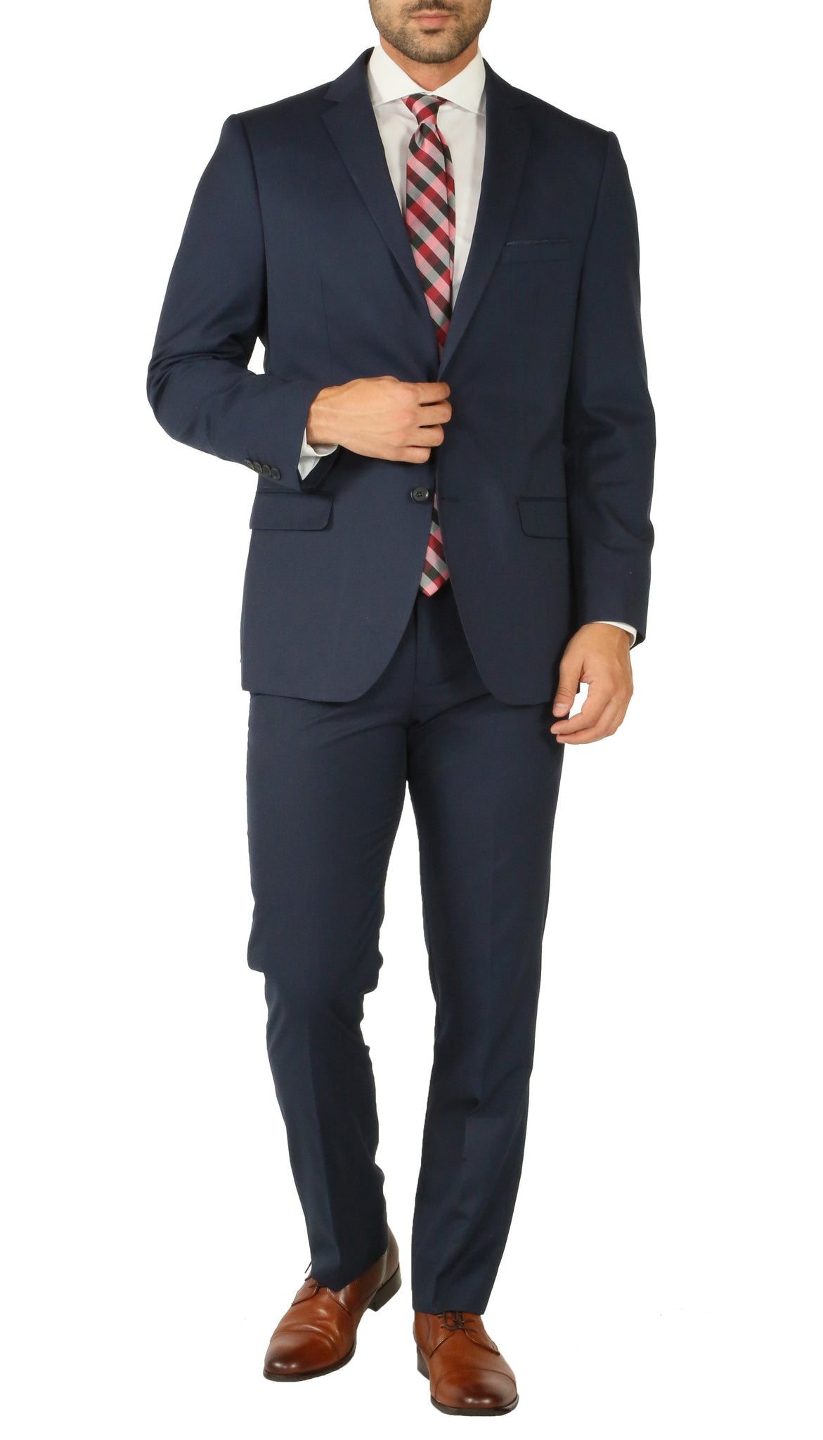 Men's Fashion Slim Fit Suit-Windsor Navy