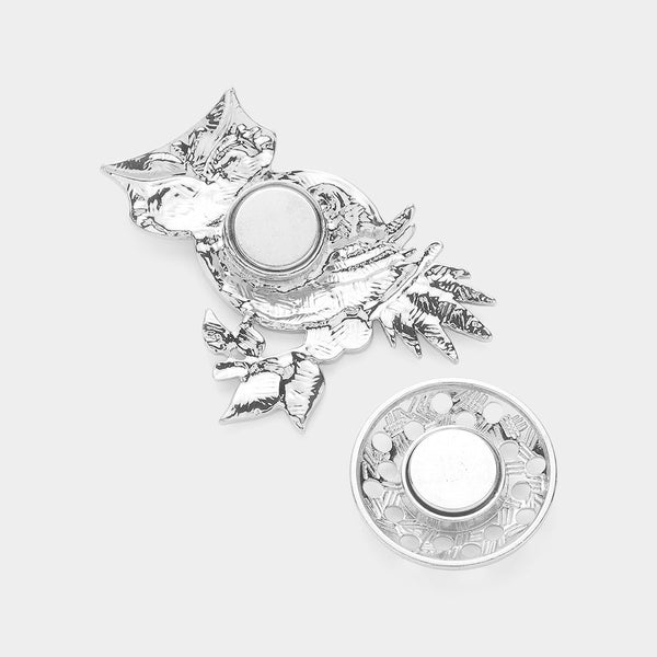 Women Church Brooch-147 Multi