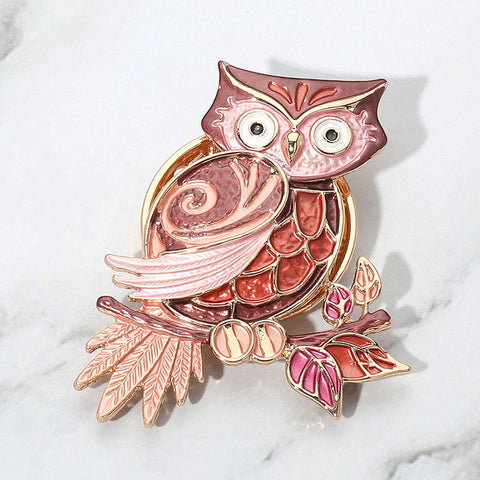 Women Church Brooch-147 Red