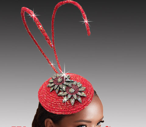 Women Church Fascinator 3427 Coral
