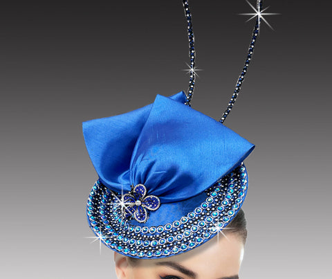 Women Church Fascinator FA3424 Royal Blue