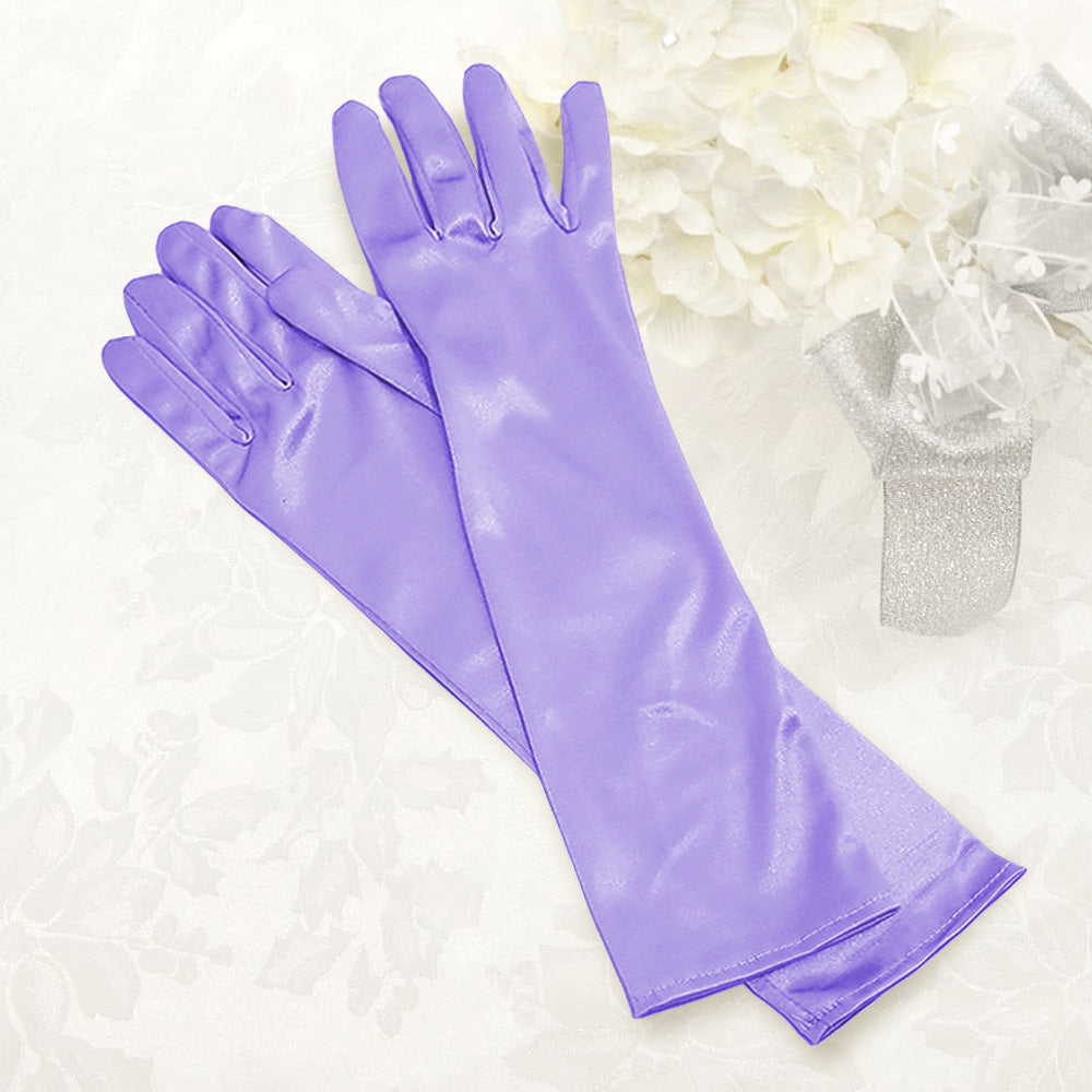 Women Church Gloves BDF-7035 Purple - Church Suits For Less