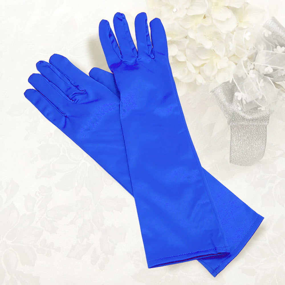 Women Church Gloves BDF-7035 Royal - Church Suits For Less