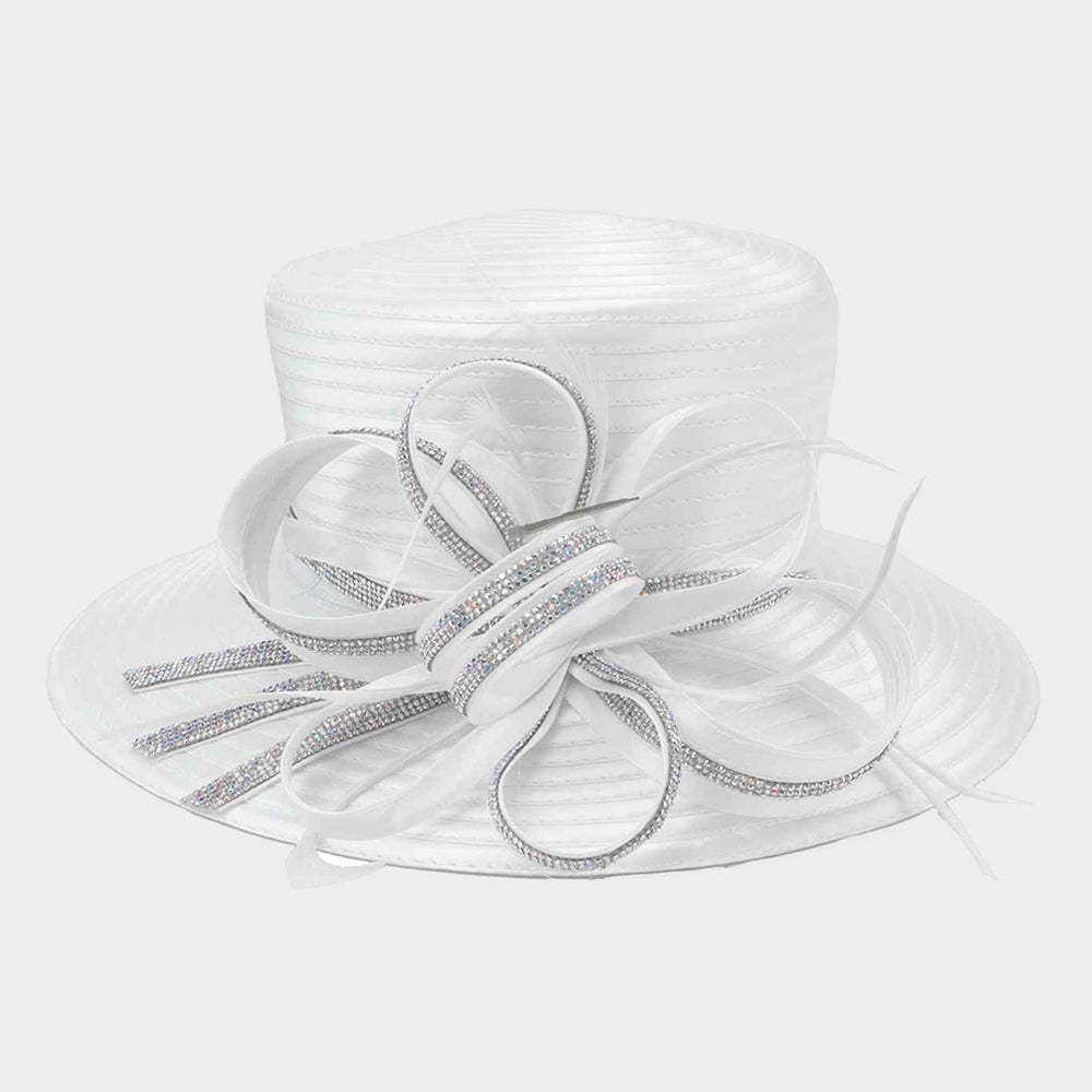 Women Church Hat-2314 White