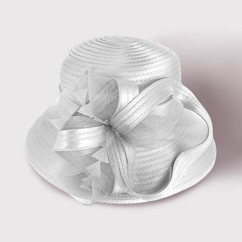 Women Church Hat- 2703 Silver