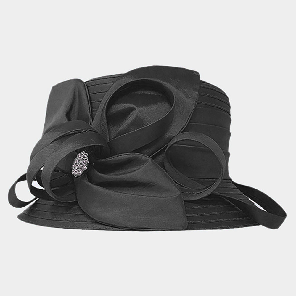 Women Church Hat-H20 Black