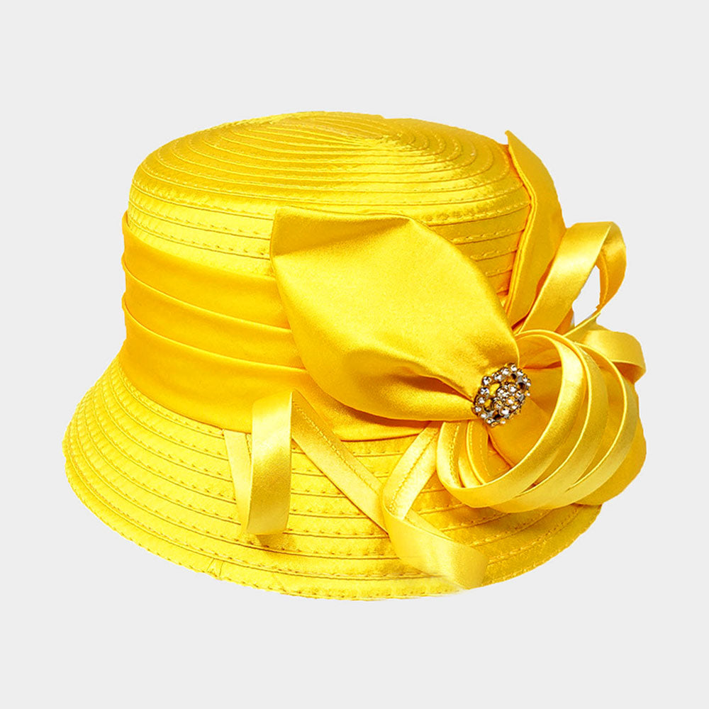 Women Church Hat-H20 Yellow