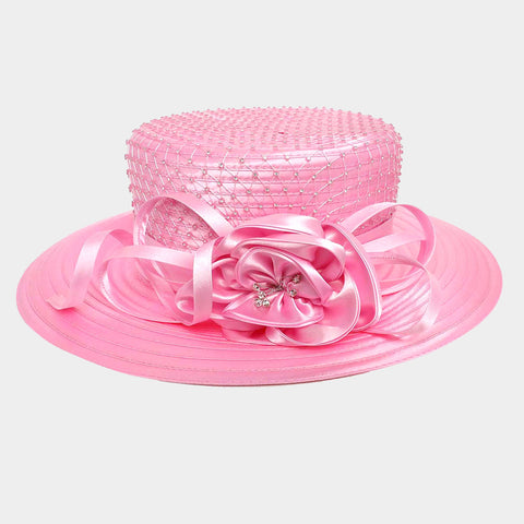 Women Church Hat- H2312 Pink